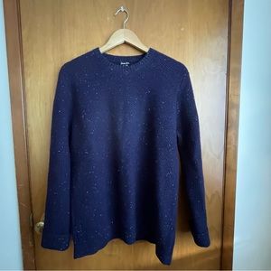 Steven Alan Speckled Wool Crew Neck Sweater